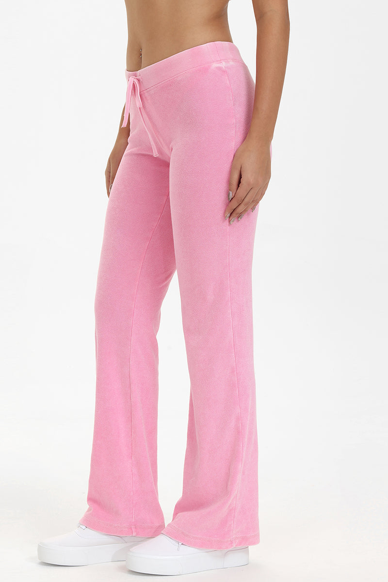 Big Bling Washed Terry Track Pants