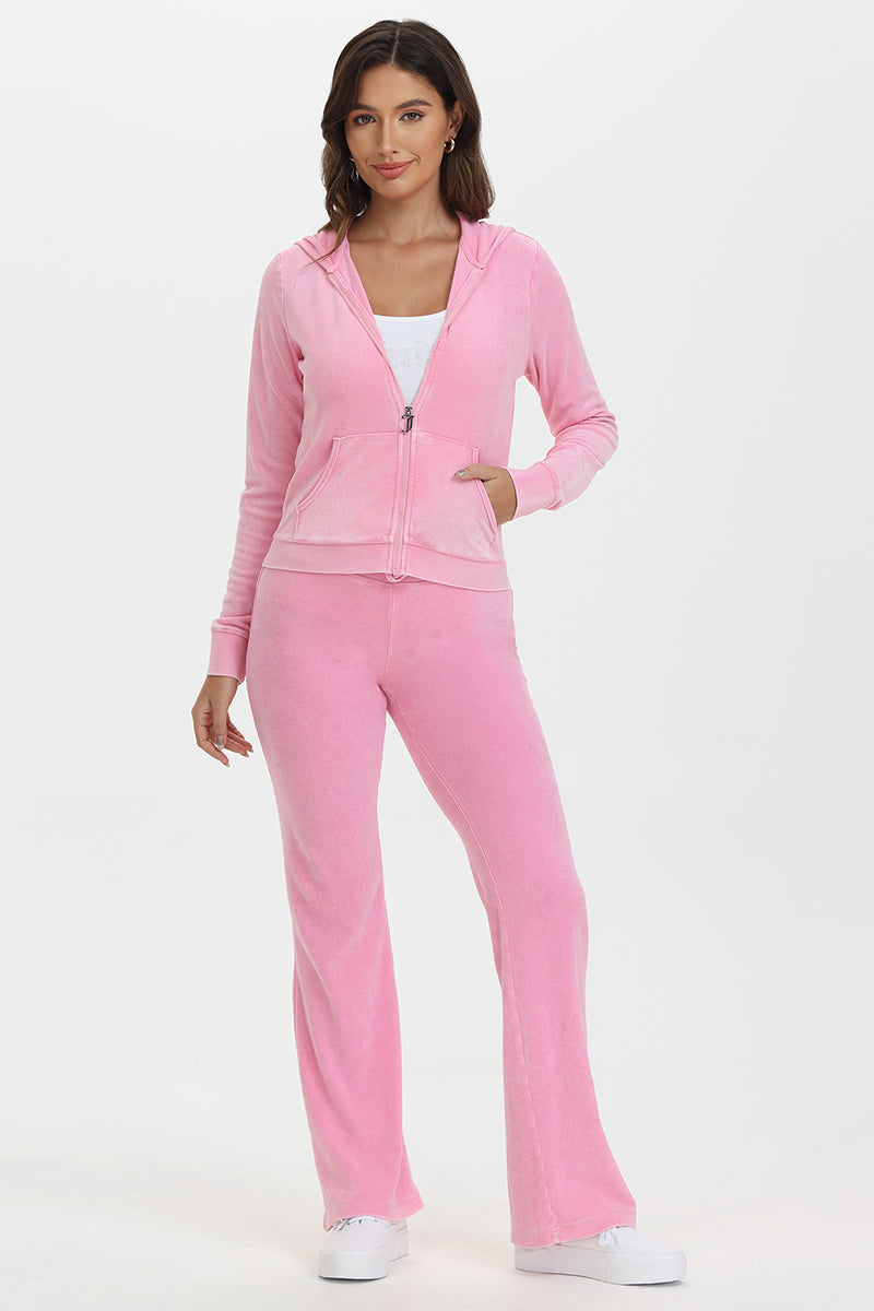 Big Bling Washed Terry Track Pants