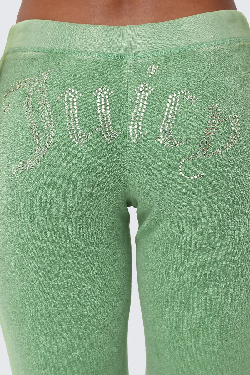 Big Bling Washed Terry Track Pants
