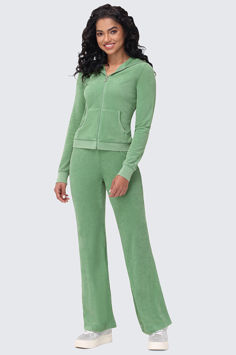 Big Bling Washed Terry Track Pants