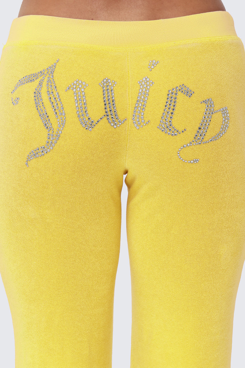 Big Bling Washed Terry Track Pants