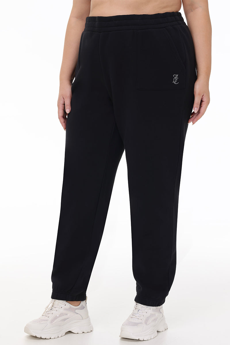Plus-Size Small Bling Fleece Sweatpants - Juicy Couture