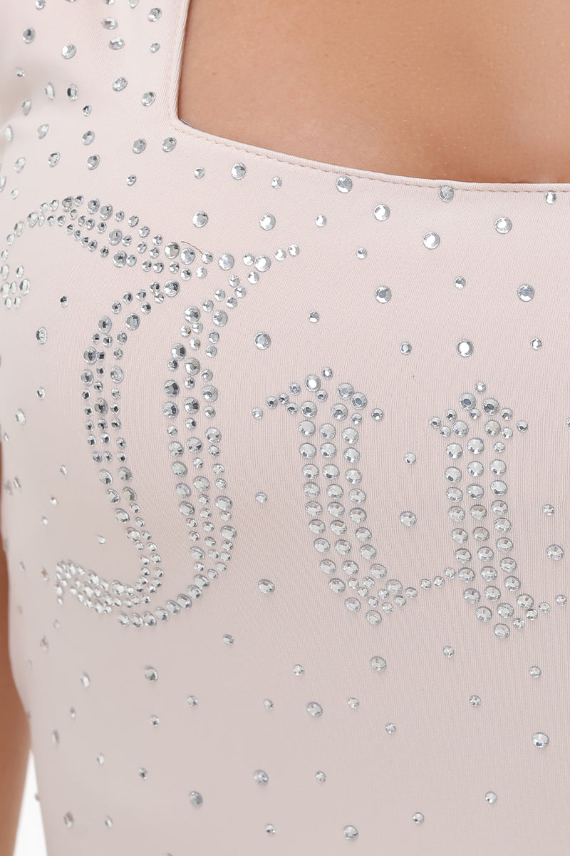 Big Bling Scoop Neck Tank Bodysuit