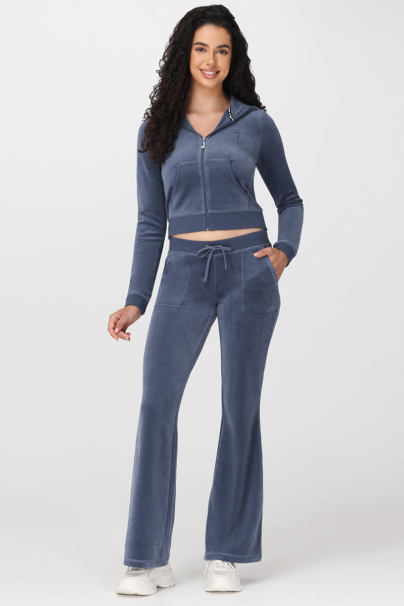 Heritage Cotton Velour Hoodie - Juicy Couture