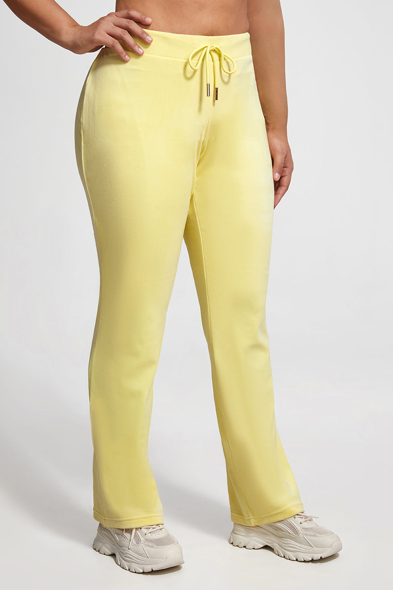 Plus-Size OG Big Bling Velour Track Pants