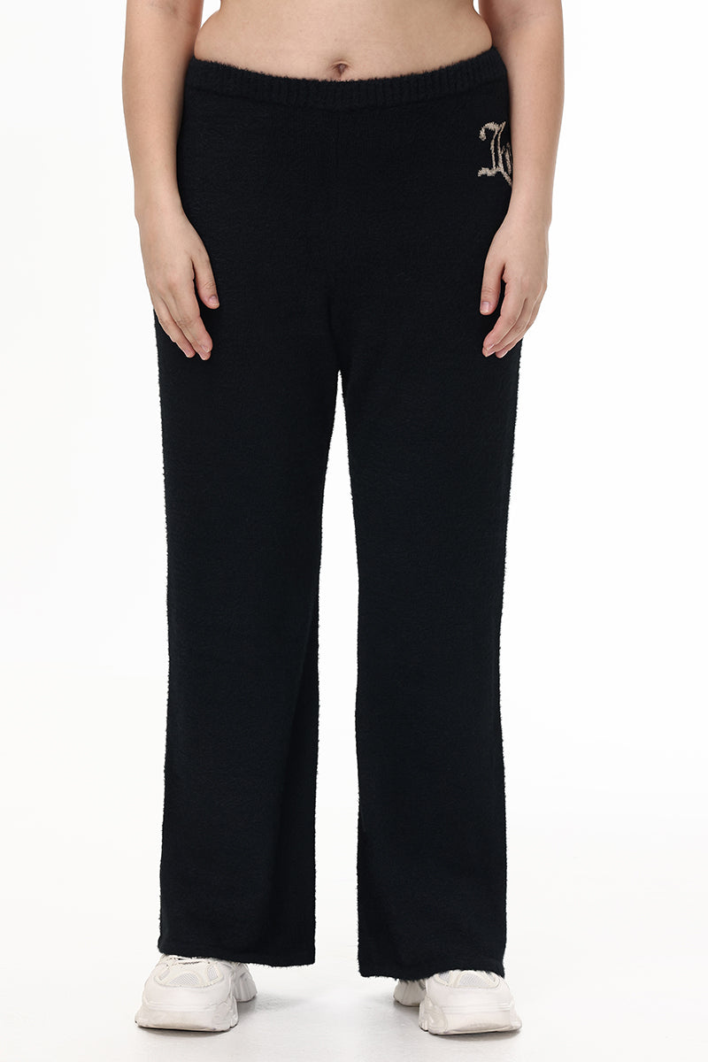 Plus-Size Metallic Eyelash Flared Pant - Juicy Couture