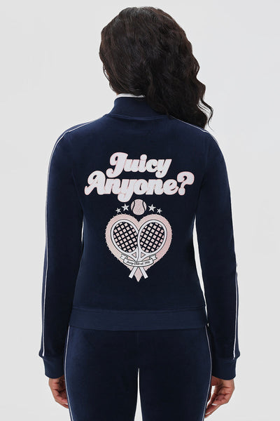 Tennis Mockneck Jacket - Juicy Couture