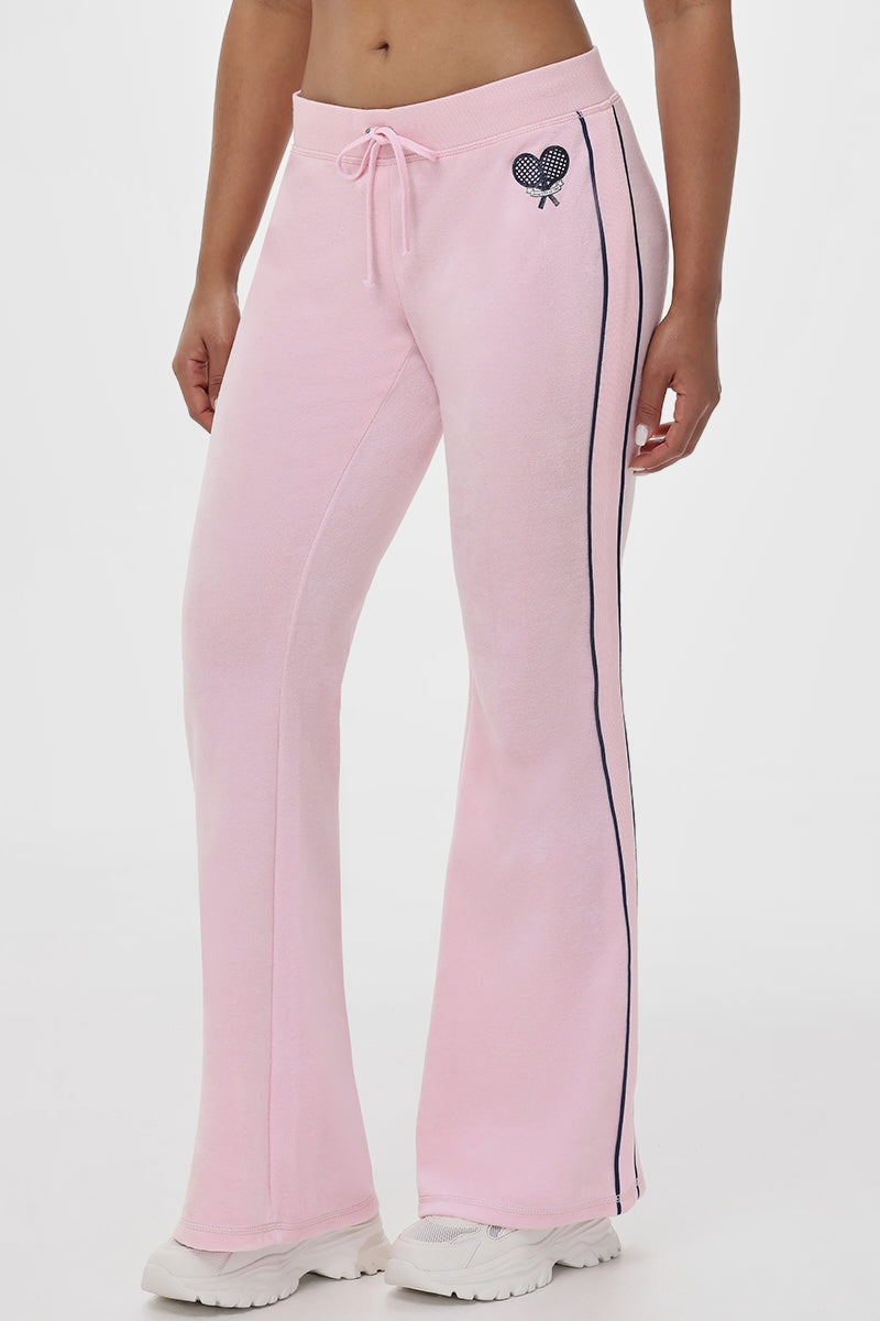 Tennis Cotton Velour Track Pants - Juicy Couture