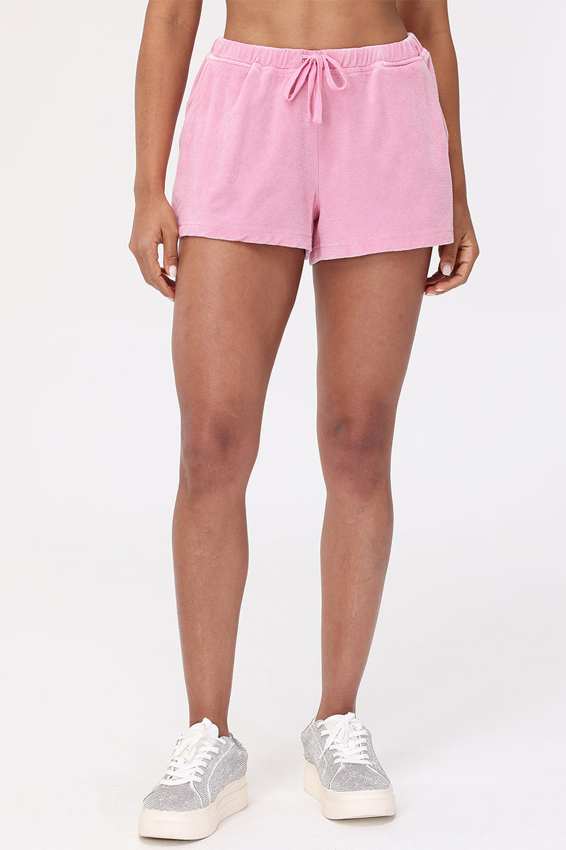 Big Bling Towel Terry Shorts - Juicy Couture