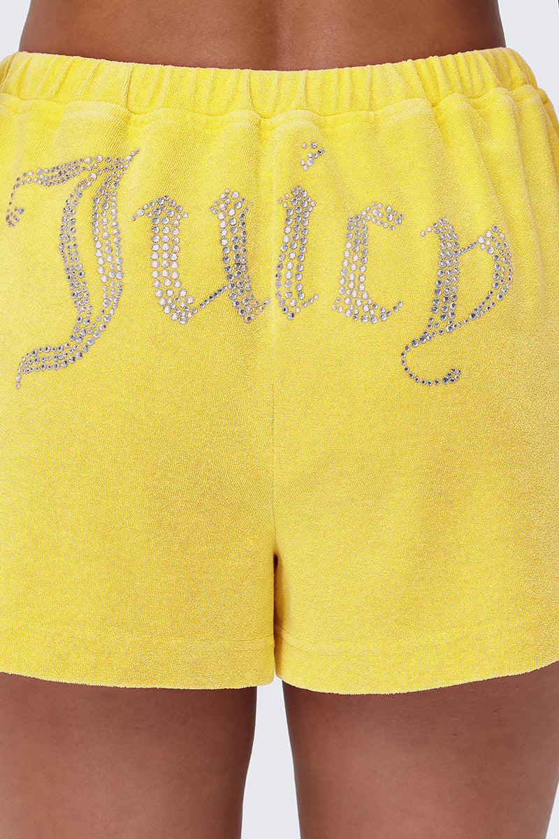Big Bling Washed Terry Shorts