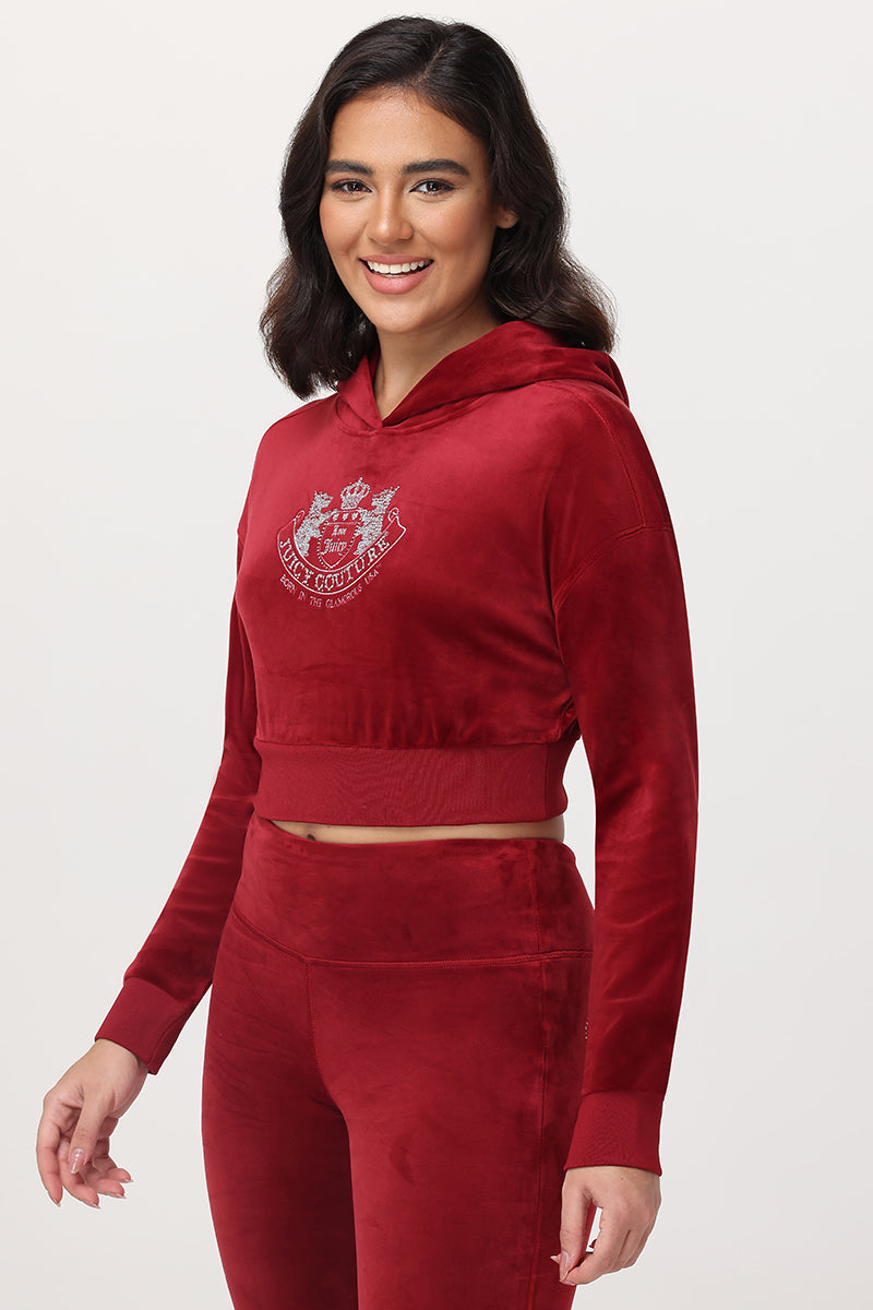 Cropped Scottie Hoodie