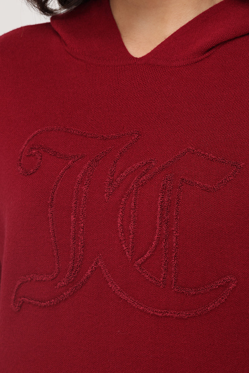 Embroidered Oversized Hoodie