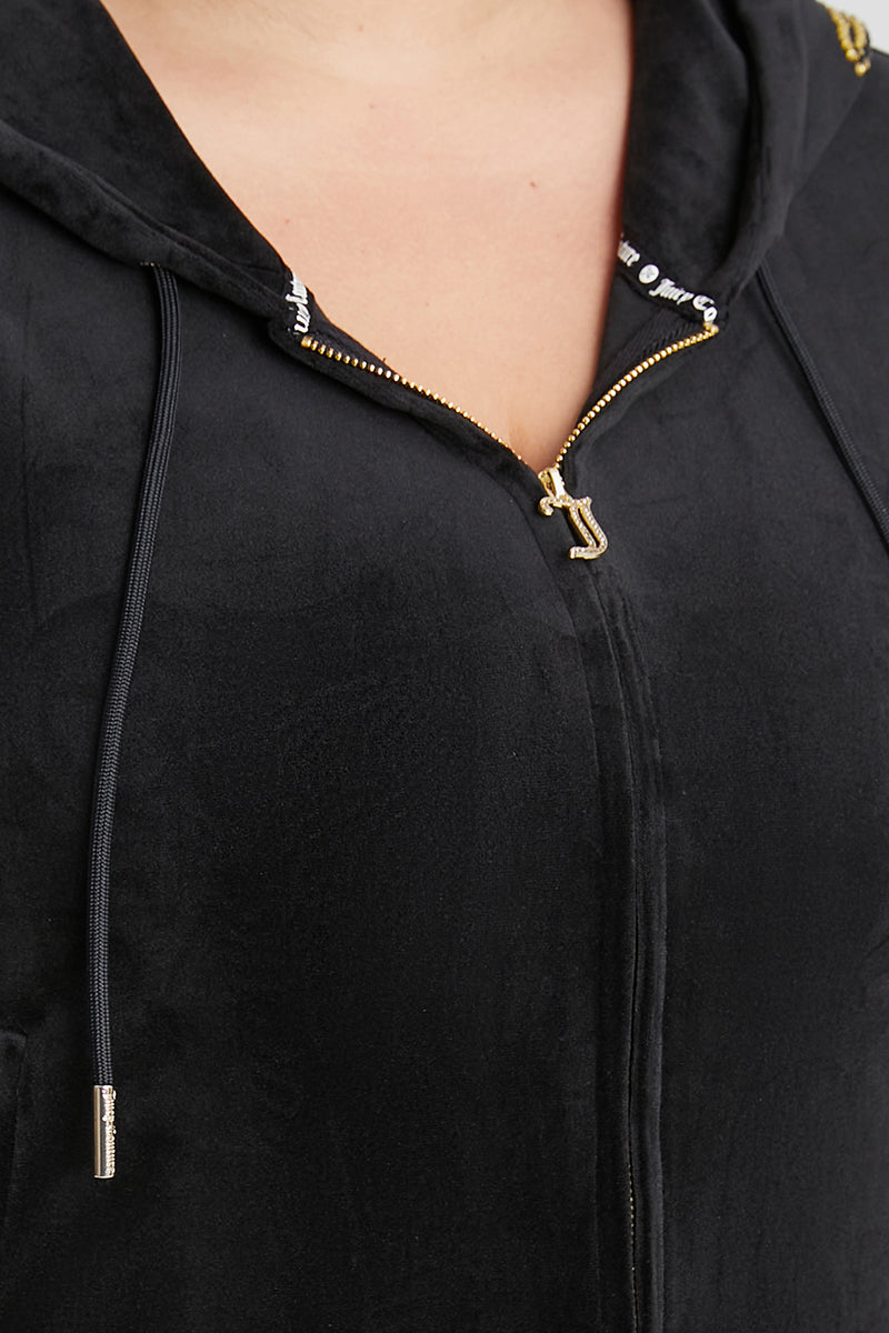 Plus-Size 30th Birthday Ombre Bling Hoodie - Juicy Couture