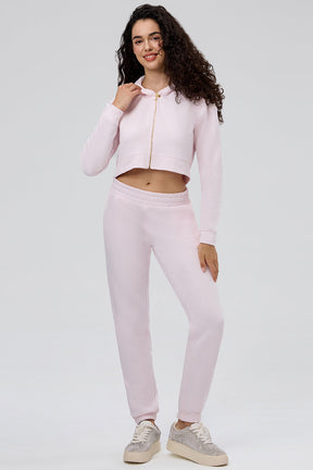 30th Birthday Ombre Fleece Cropped Hoodie - Juicy Couture