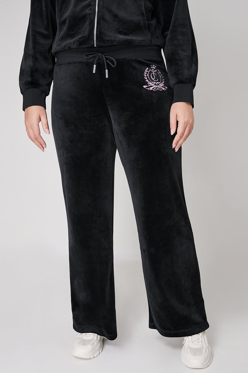Plus-Size Wide Leg Track Pants - Juicy Couture