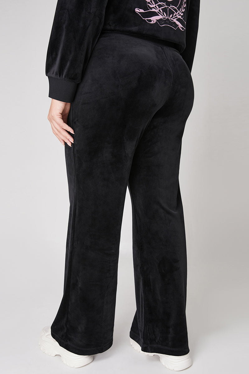 Plus-Size Wide Leg Track Pants - Juicy Couture