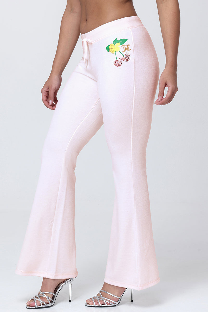 Cherry Heritage Wide Leg Pants