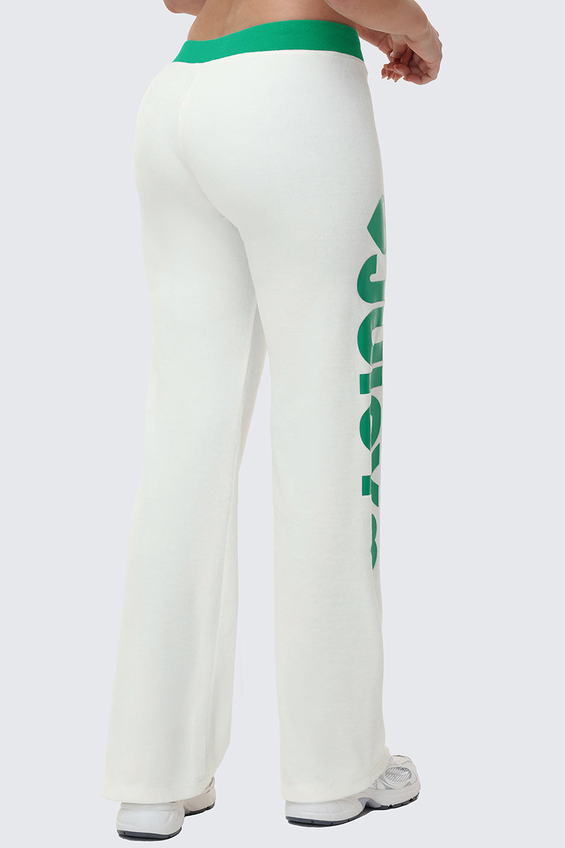Contrast Low Rise Track Pants
