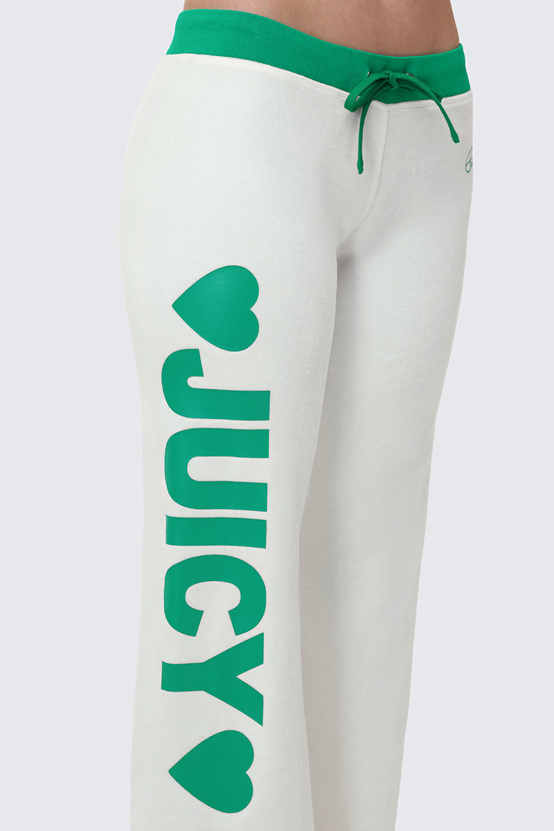 Contrast Low Rise Track Pants