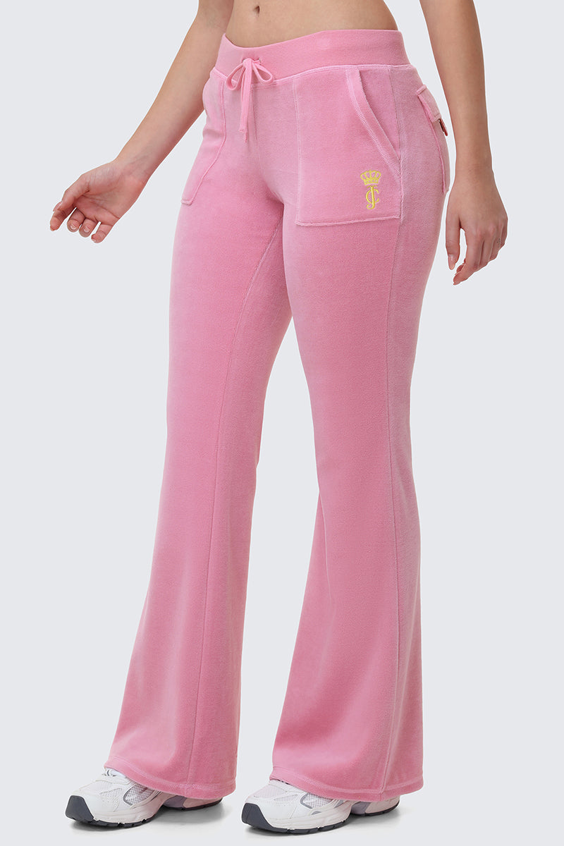 Heritage Cotton Velour Track Pants