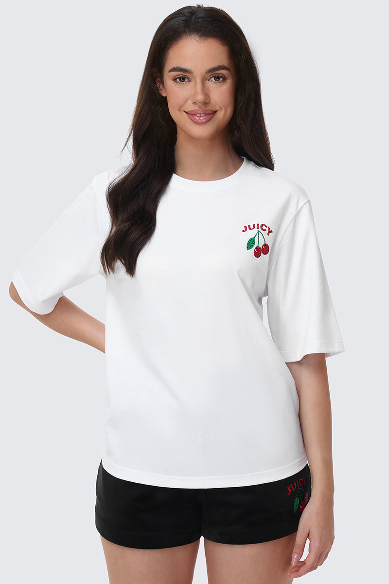 Cherry Bling Graphic Tee