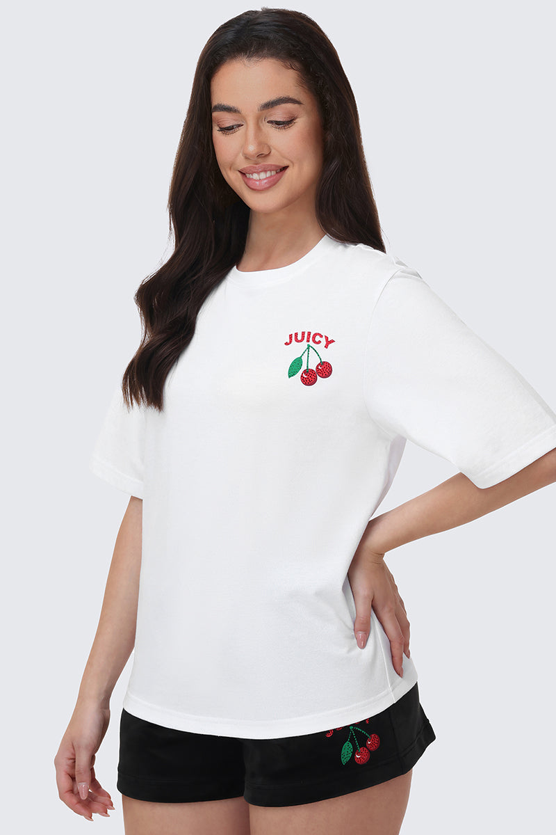 Cherry Bling Graphic Tee