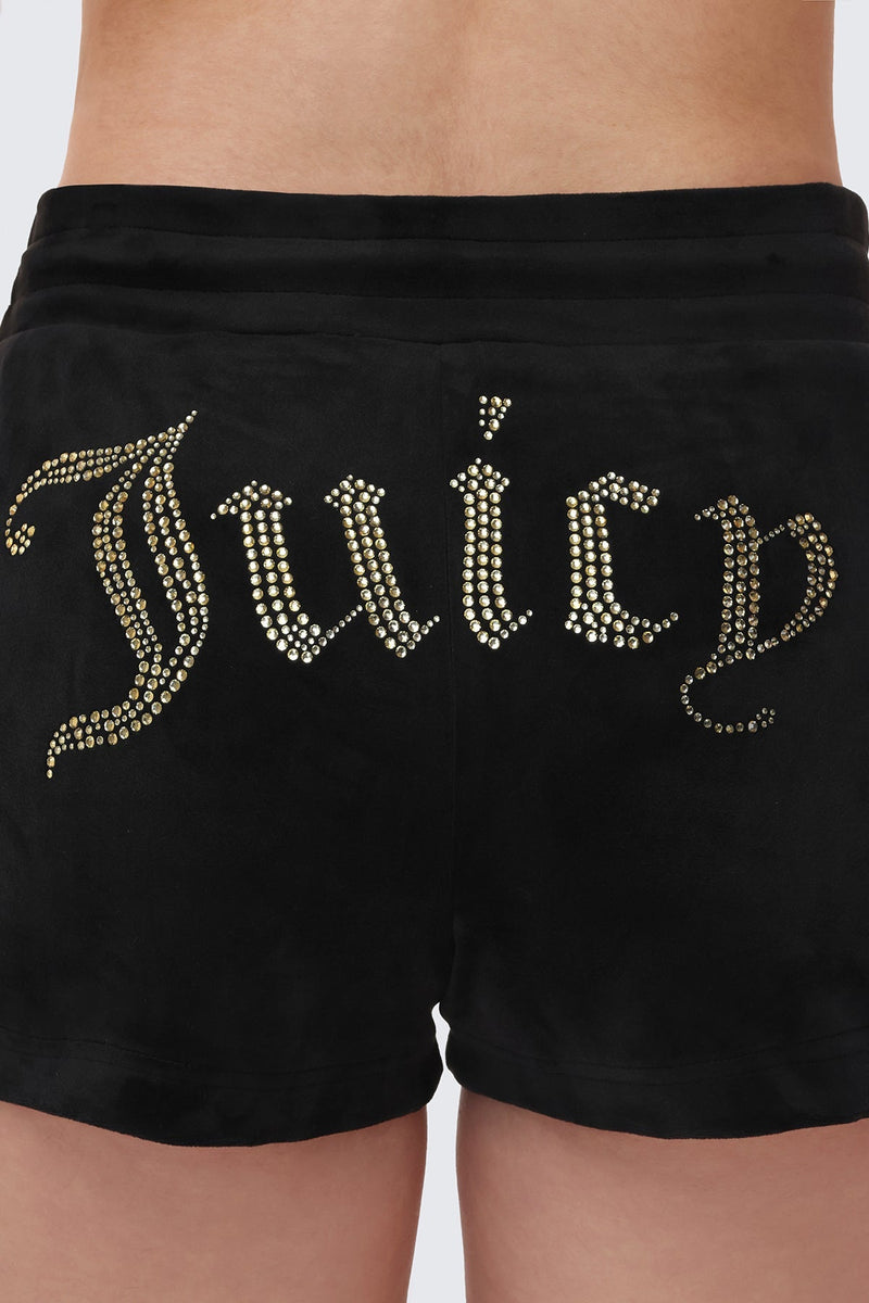 Big Bling Velour Shorts