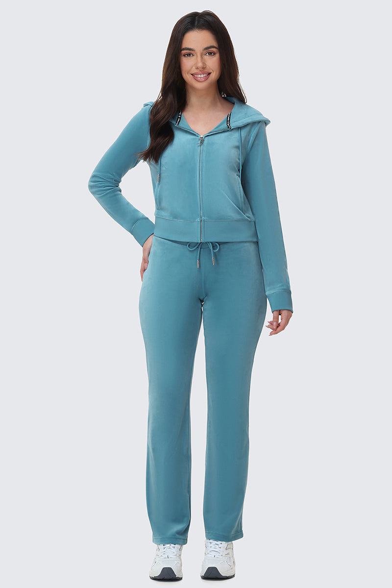 OG Big Bling Velour Track Pants
