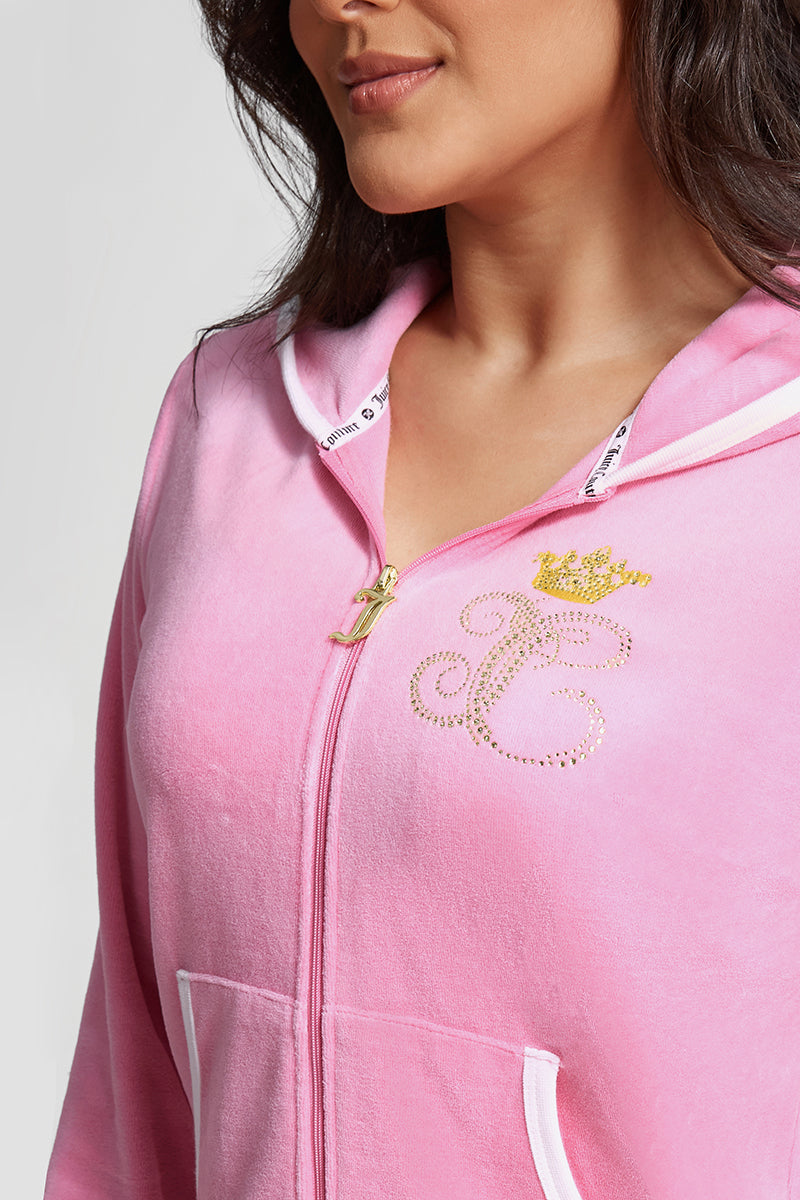 Plus-Size Lady Juicy Hollywood Heritage Hoodie