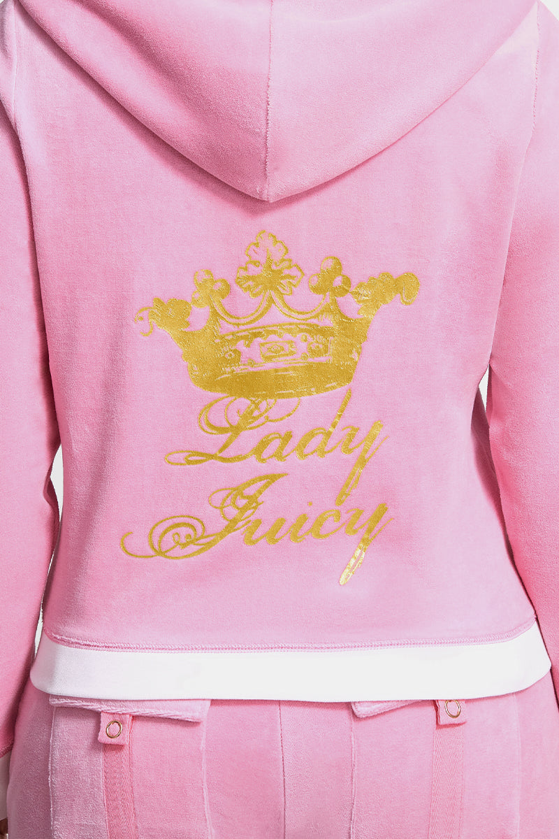 Plus-Size Lady Juicy Hollywood Heritage Hoodie