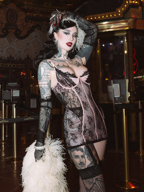 Rosalind Satin & Lace Underwire Chemise