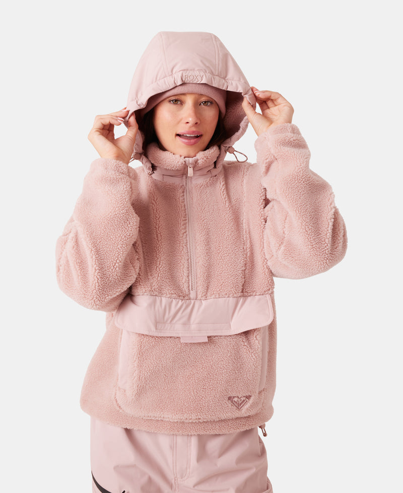 Rita Half Zip Sherpa Anorak