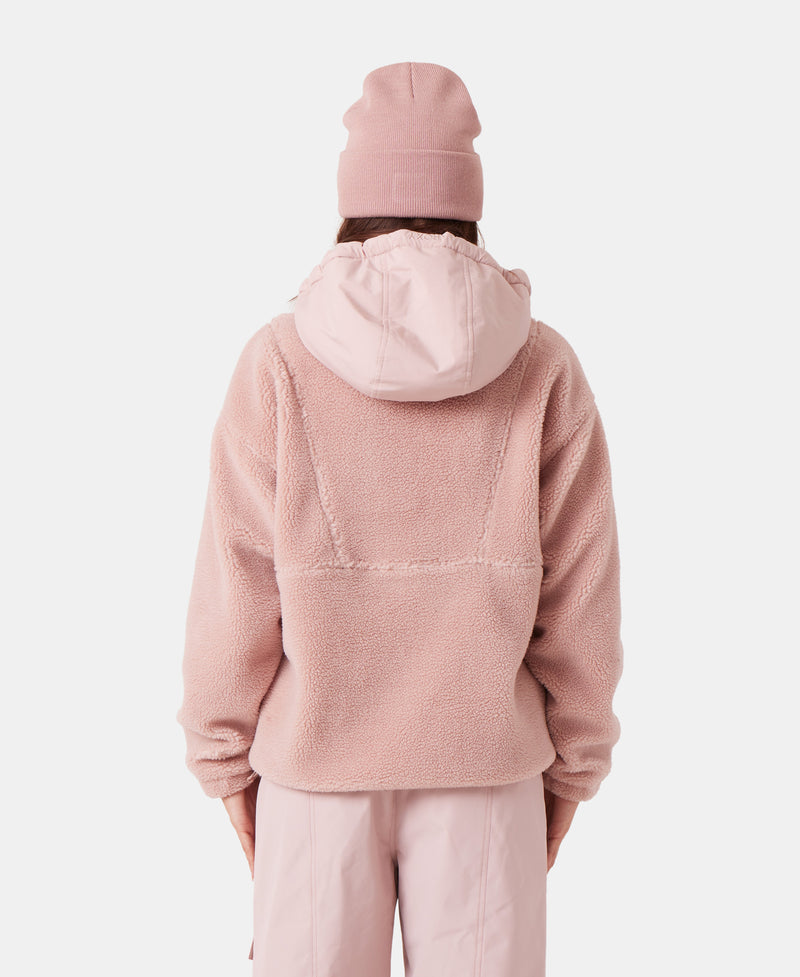 Rita Half Zip Sherpa Anorak