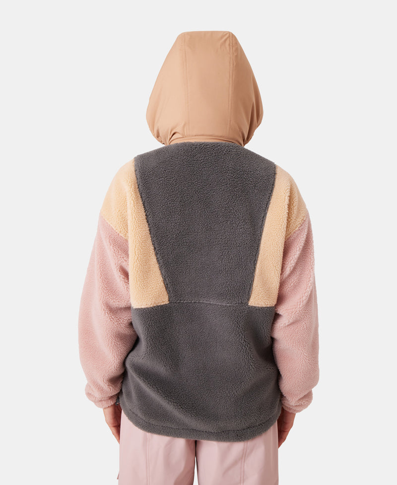 Rita Half Zip Sherpa Anorak