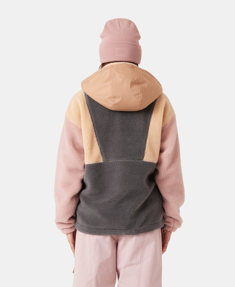 Rita Half Zip Sherpa Anorak