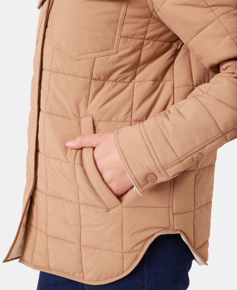 Alpine Quilted Shacket
