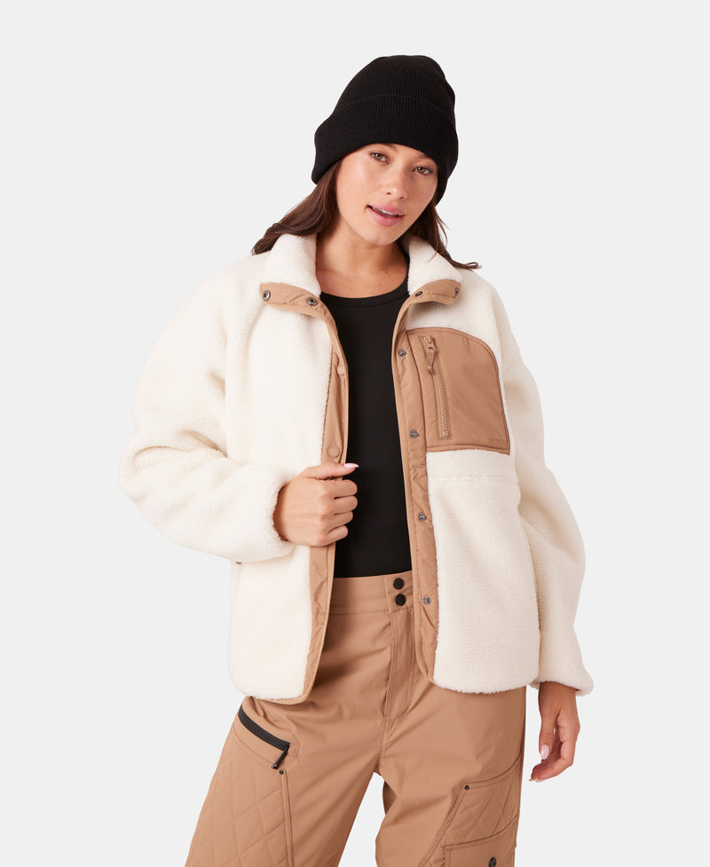 Axel Bonded Sherpa Jacket