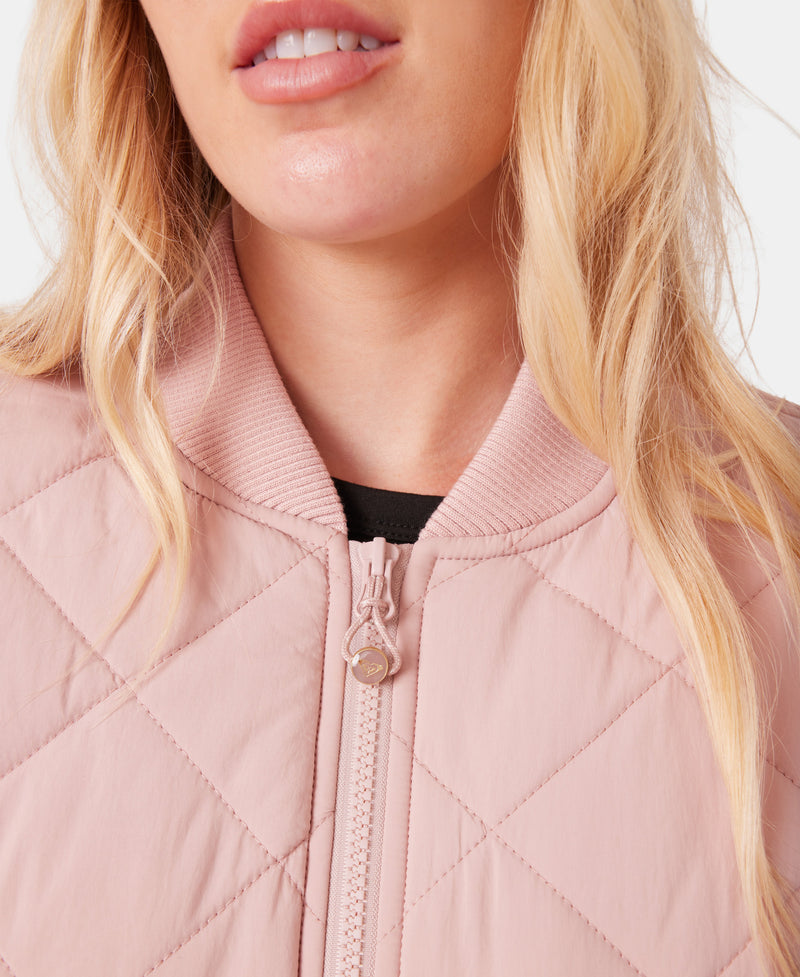 Aurora Quilted Bomber