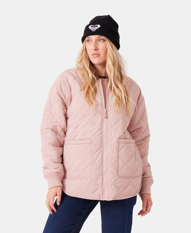 Aurora Quilted Bomber