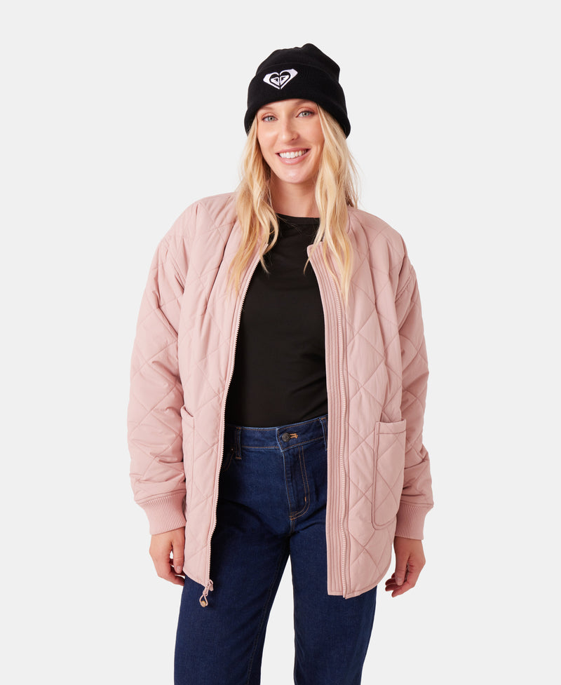 Aurora Quilted Bomber