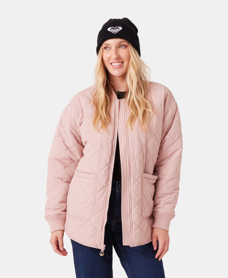 Aurora Quilted Bomber