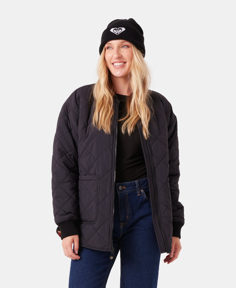 Aurora Quilted Bomber