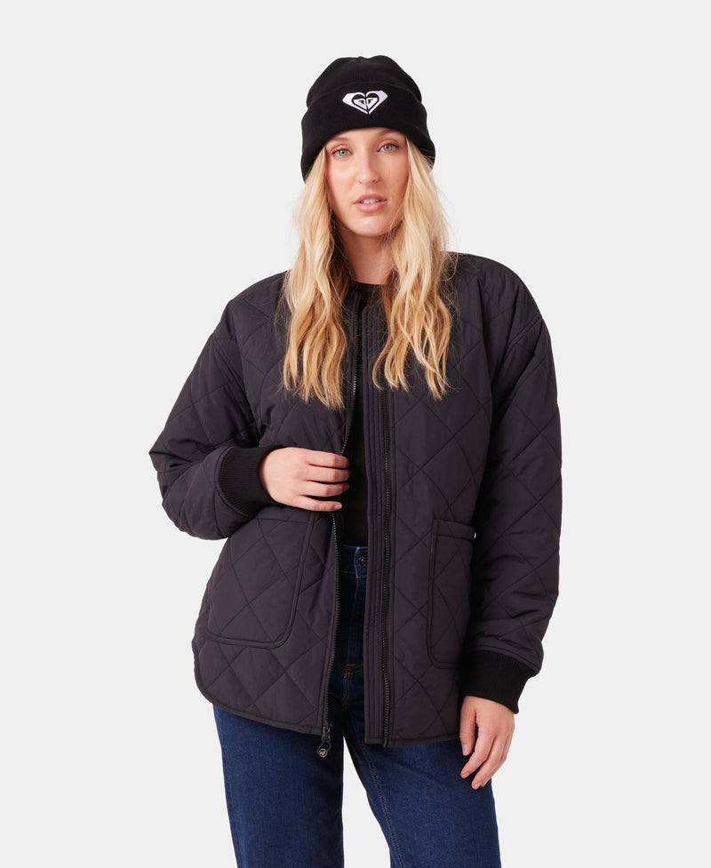Aurora Quilted Bomber