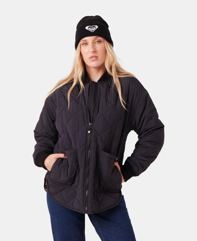 Aurora Quilted Bomber