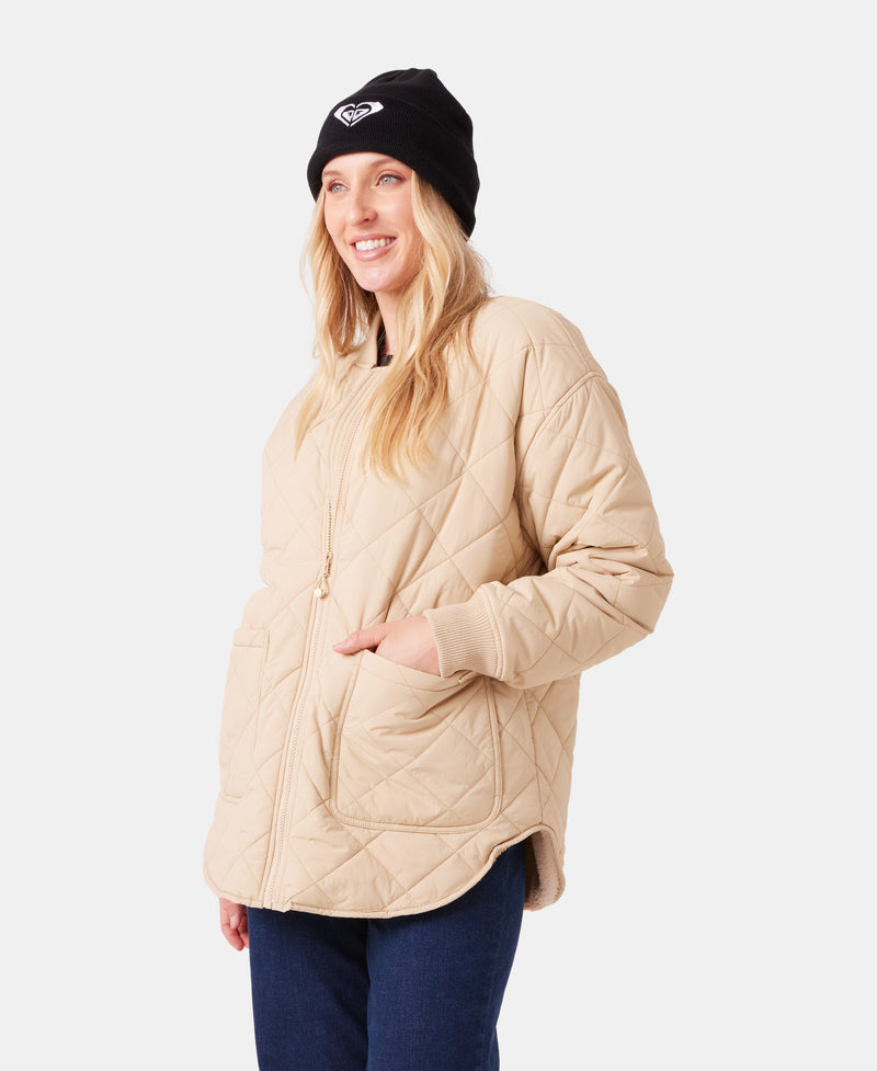 Aurora Quilted Bomber
