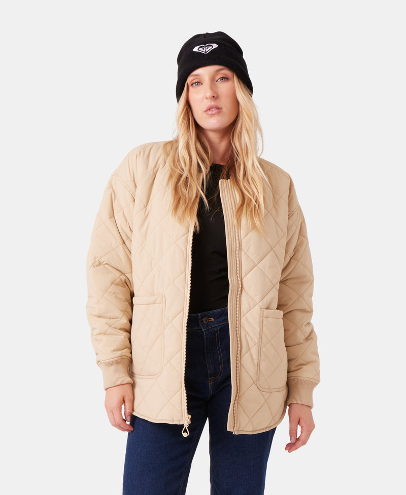 Aurora Quilted Bomber