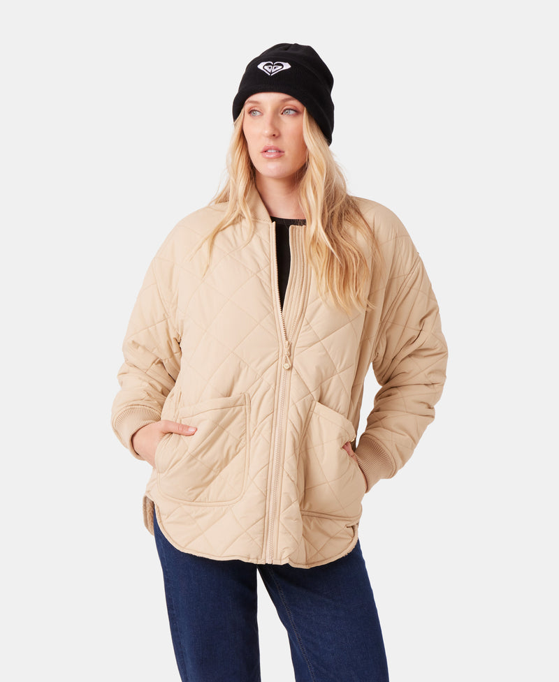Aurora Quilted Bomber