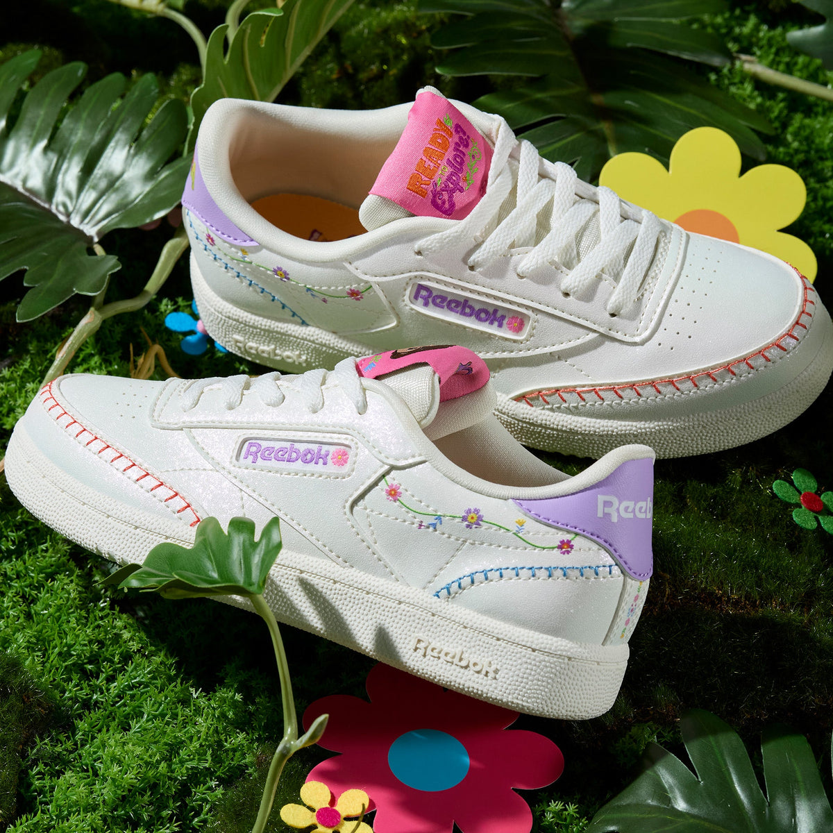 Kids' Reebok x DORA Club C Shoes - Little Kids