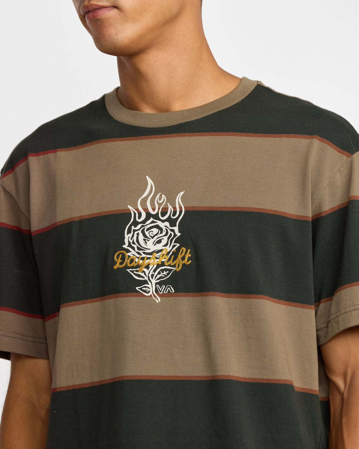 KSL Stripe Short Sleeve Top - RVCA
