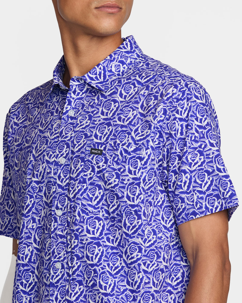 Barba Roses Short Sleeve Shirt - RVCA